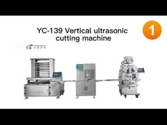 equipamento de produção enchido máquina da cookie da fabricação de biscoitos das cookies 100g