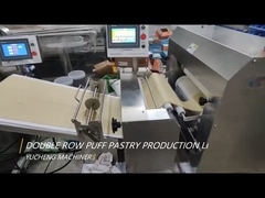 Máquina 100pcs/M Automatic Puff Pastry do sopro da padaria do SUS que faz a máquina